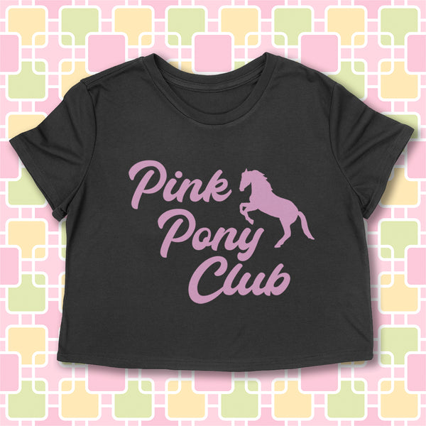 PRE-ORDER -- PINK PONY CLUB  Women's crop shirt