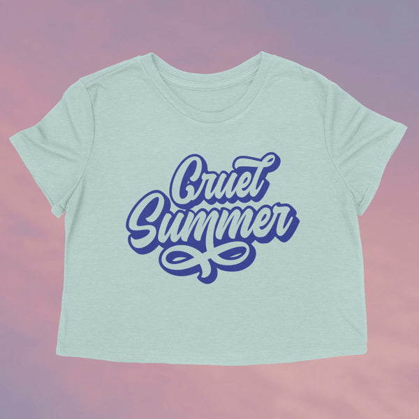 PRE-ORDER -- CRUEL SUMMER Women's crop shirt