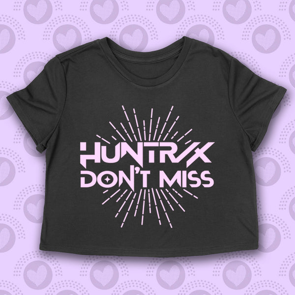 PREORDER -- HUNTX DON'T MISS  Women's crop shirt