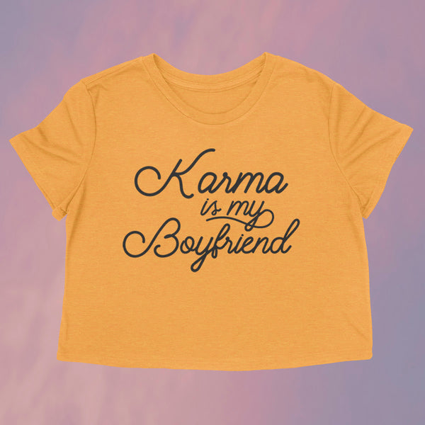 PRE-ORDER -- KARMA Women's crop shirt