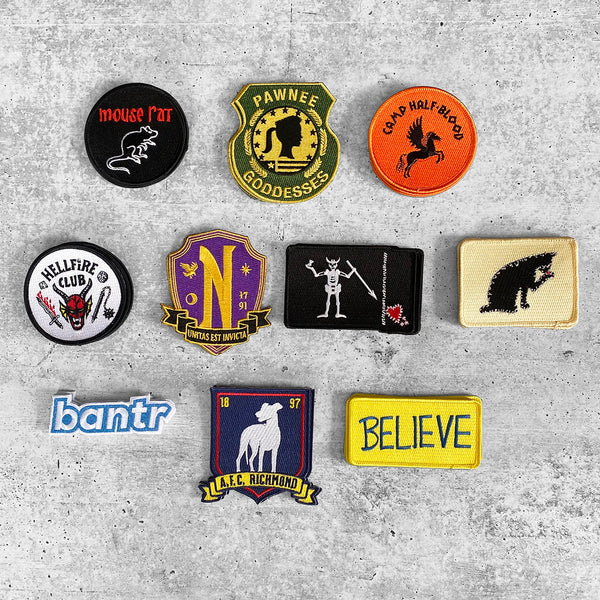 PATCHES SPECIAL --> choose 3 for $25!