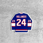 HOCKEY JERSEY Vinyl Stickers, choose one or the whole set