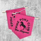 PINK PONY CLUB Colorful Hand Dyed Pin Banner