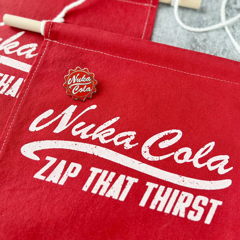 NUKA COLA Colorful Hand Dyed Pin Banner