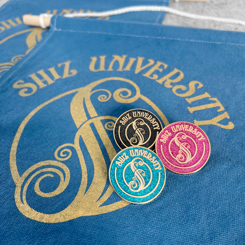 SHZ UNIVERSITY Colorful Hand Dyed Pin Banner