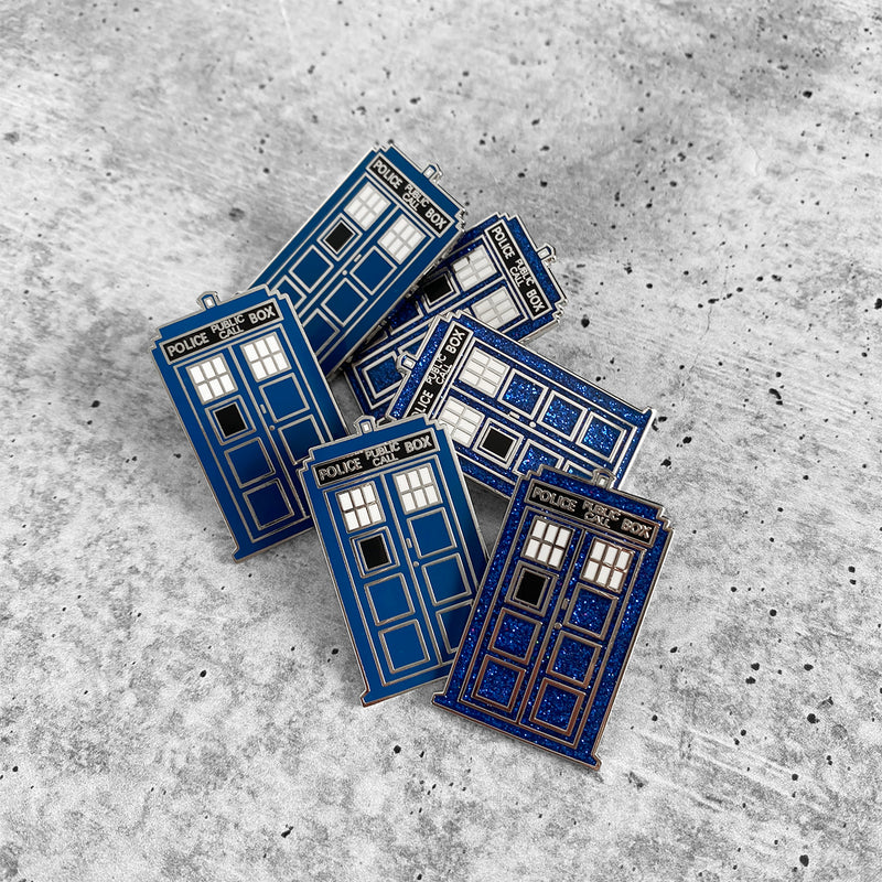 POLICE CALL BOX Lapel Pin