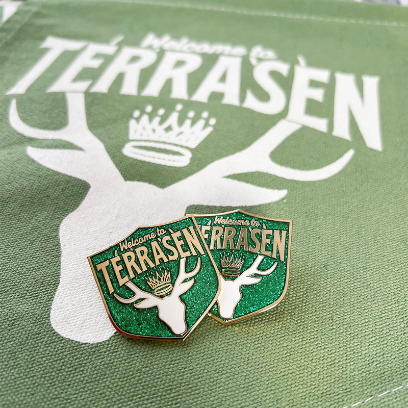 TERRASEN Colorful Hand Dyed Pin Banner