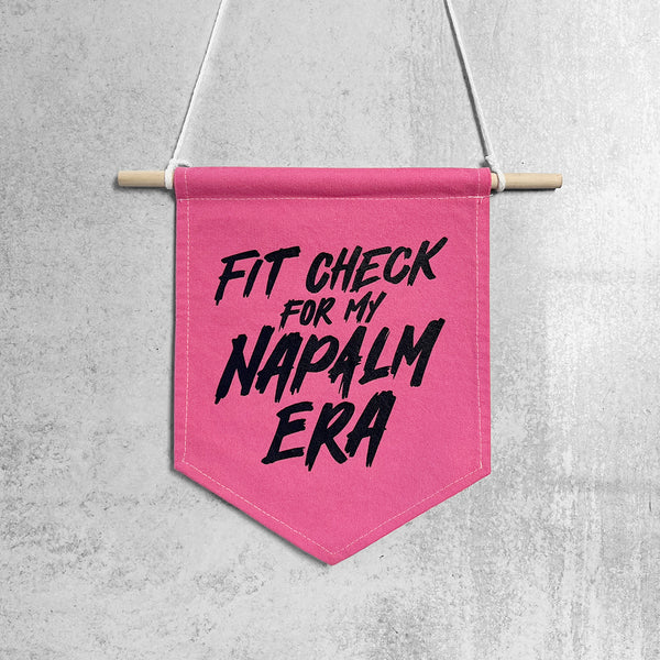 FIT CHECK Colorful Hand Dyed Pin Banner