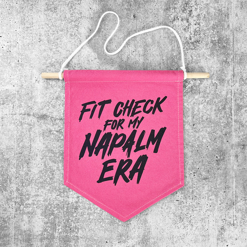 FIT CHECK Colorful Hand Dyed Pin Banner