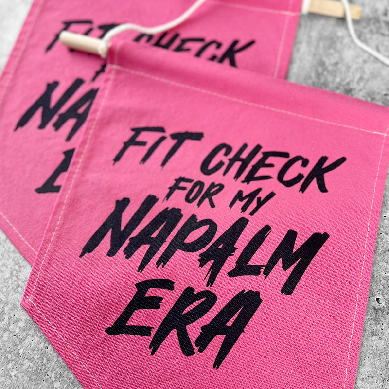 FIT CHECK Colorful Hand Dyed Pin Banner