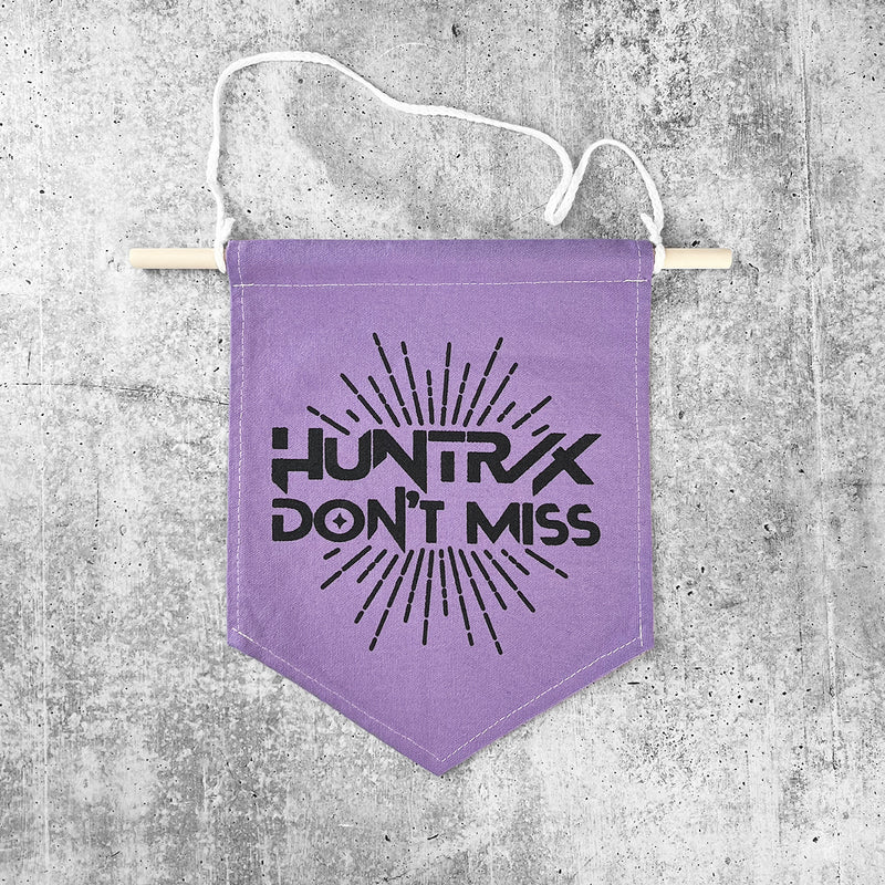 HUNTX Colorful Hand Dyed Pin Banner