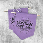 HUNTX Colorful Hand Dyed Pin Banner