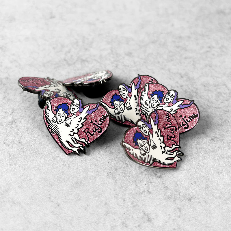 RUJ INU Lapel Pin