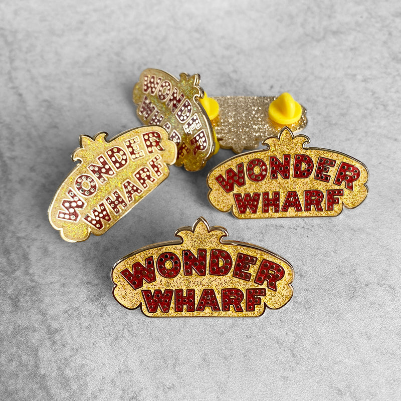 BURGER WHARF Lapel Pin