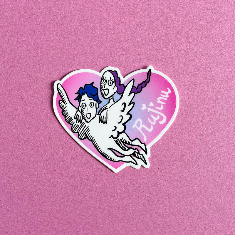 DEMON STICKER SET Vinyl Stickers, choose one or both