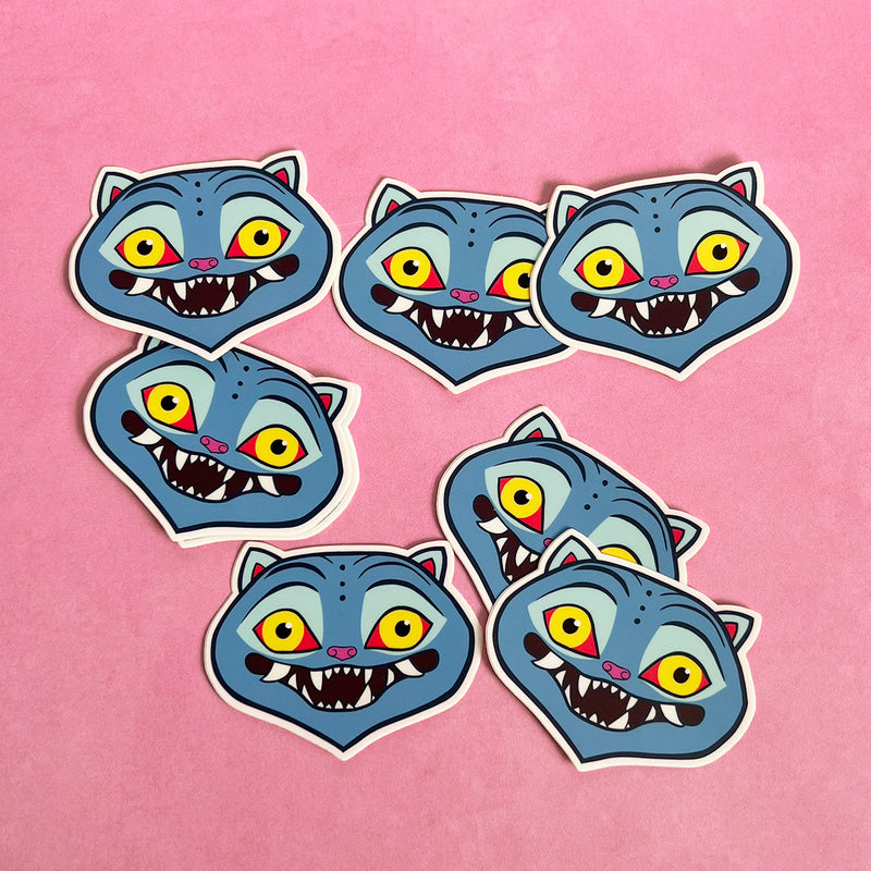 DEMON PETS SET Vinyl Stickers, choose one or both