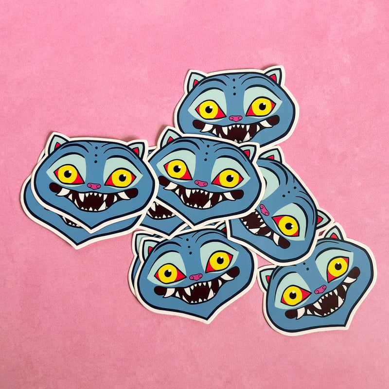 DEMON PETS SET Vinyl Stickers, choose one or both