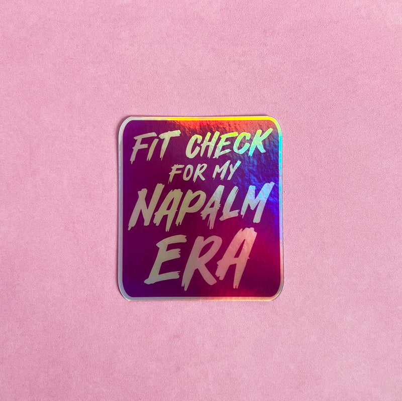 FIT CHECK Vinyl Sticker