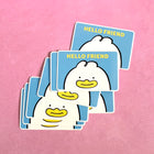 DEMON STICKER SET Vinyl Stickers, choose one or both