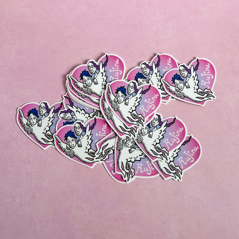 DEMON STICKER SET Vinyl Stickers, choose one or both