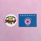 TROY AND ABED + GREENDALE Vinyl Sticker