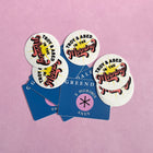 TROY AND ABED + GREENDALE Vinyl Sticker