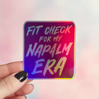 FIT CHECK Vinyl Sticker