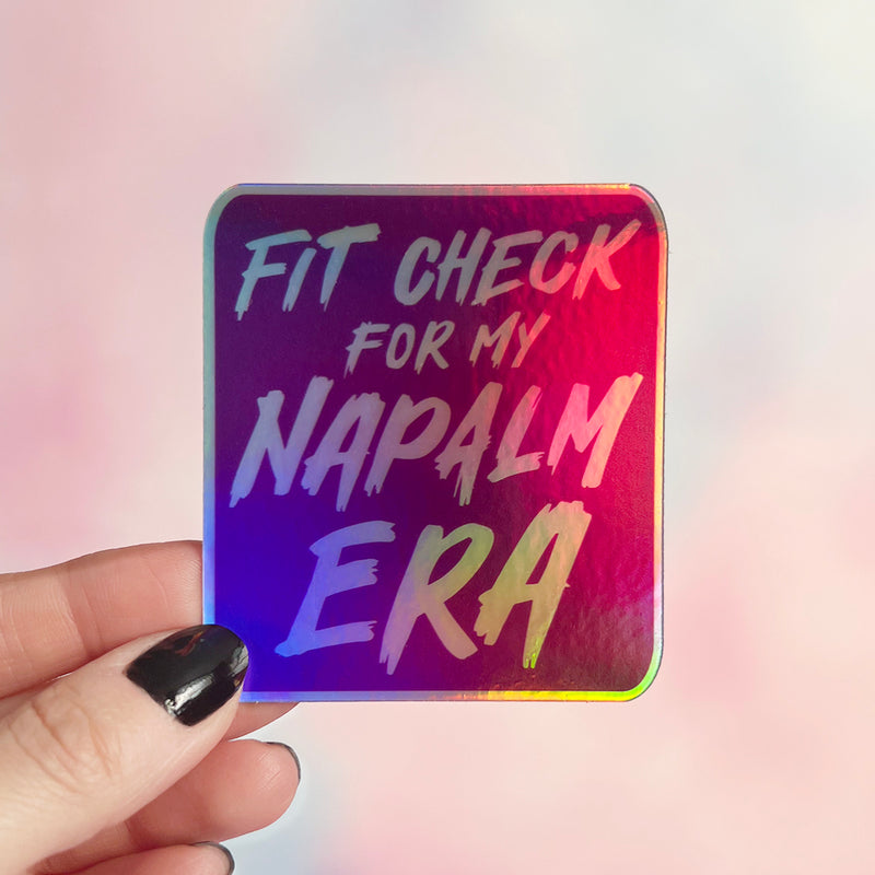 FIT CHECK Vinyl Sticker