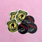 PARKS & REC Vinyl Stickers, choose one or both