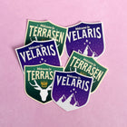 Maas Universe WELCOME TO Vinyl Stickers, choose one or both