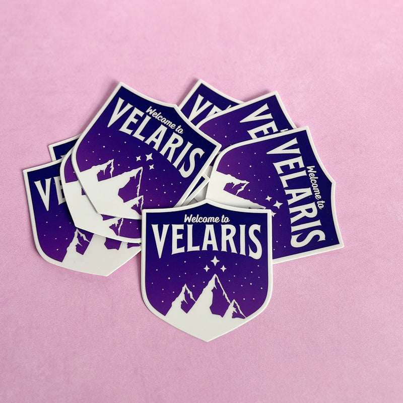 Maas Universe WELCOME TO Vinyl Stickers, choose one or both
