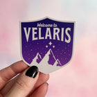 Maas Universe WELCOME TO Vinyl Stickers, choose one or both