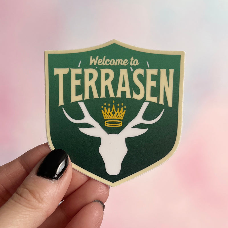 Maas Universe WELCOME TO Vinyl Stickers, choose one or both