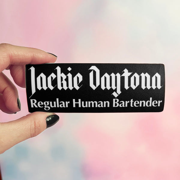JACKIE DAYTONA Vinyl Sticker