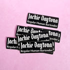 JACKIE DAYTONA Vinyl Sticker