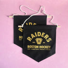 BOSTON HOCKEY Colorful Pin Banner