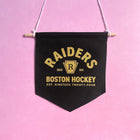 BOSTON HOCKEY Colorful Pin Banner