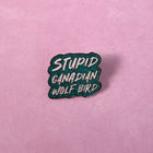 STUPID WOLF BIRD Lapel Pin