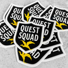 QUEST SQUAD Vinyl Stickers