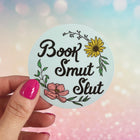 BOOK SMUT SLUT Vinyl Stickers