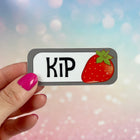 KIP NAME TAG Vinyl Stickers