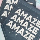 AMAZE AMAZE AMAZE Colorful Hand Dyed Pin Banner