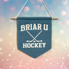 BRIAR U HOCKEY Colorful Hand Dyed Pin Banner