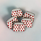 DUNGEON CARL BOXER SHORTS  Lapel Pin