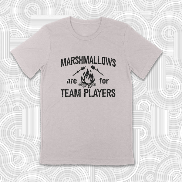 MARSHMALLOWS ARE FOR TEAM PLAYERS Unisex T-shirt