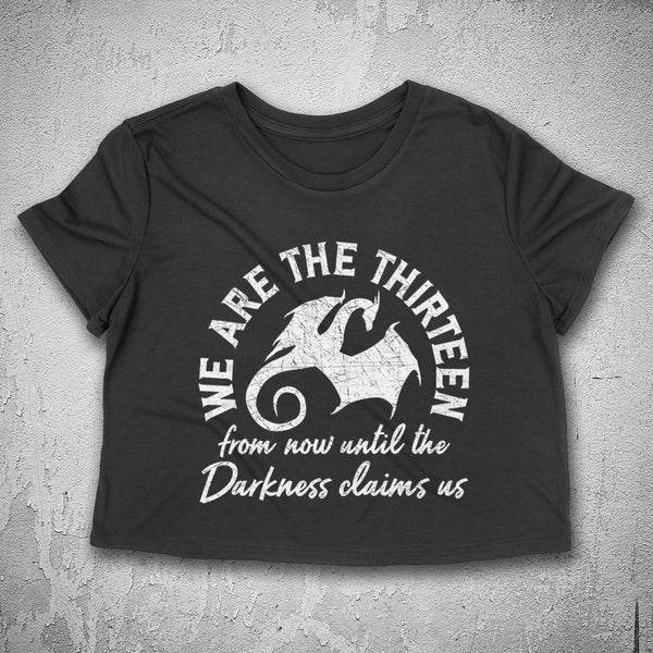 PREORDER -- WE ARE THE THIRTEEN  Women's crop shirt