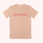 GAY PANIC Unisex T-shirt.