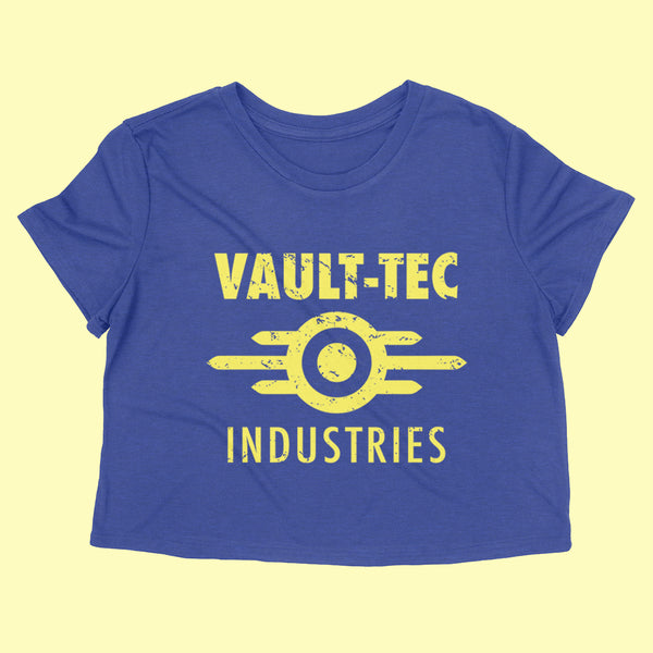 PRE-ORDER -- VAULT-TEC Women's crop shirt