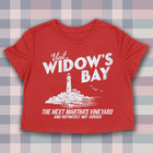 PREORDER -- VISIT WIDOW'S BAYWomen's crop shirt