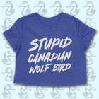 PRE-ORDER -- WOLF BIRD  Women's crop shirt
